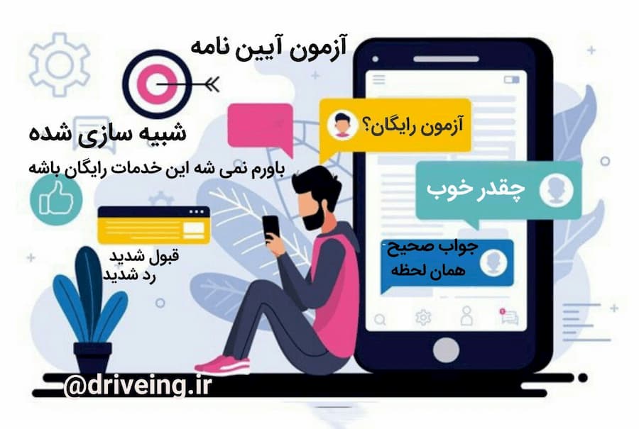 ازمون ایین نامه