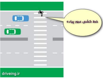 خط عبور عابر پیاده