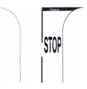 خط کشی عرض نشان داده شده