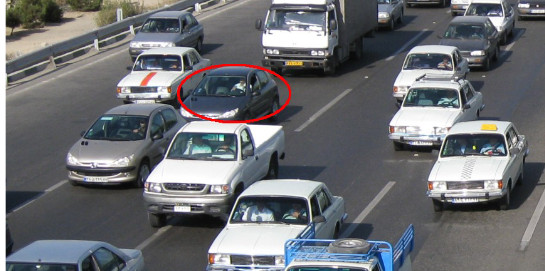 خطا راننده خودروی