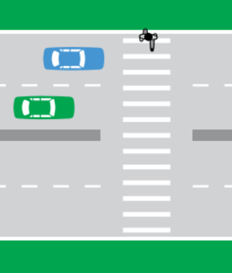 خط کشی عبور پیاده